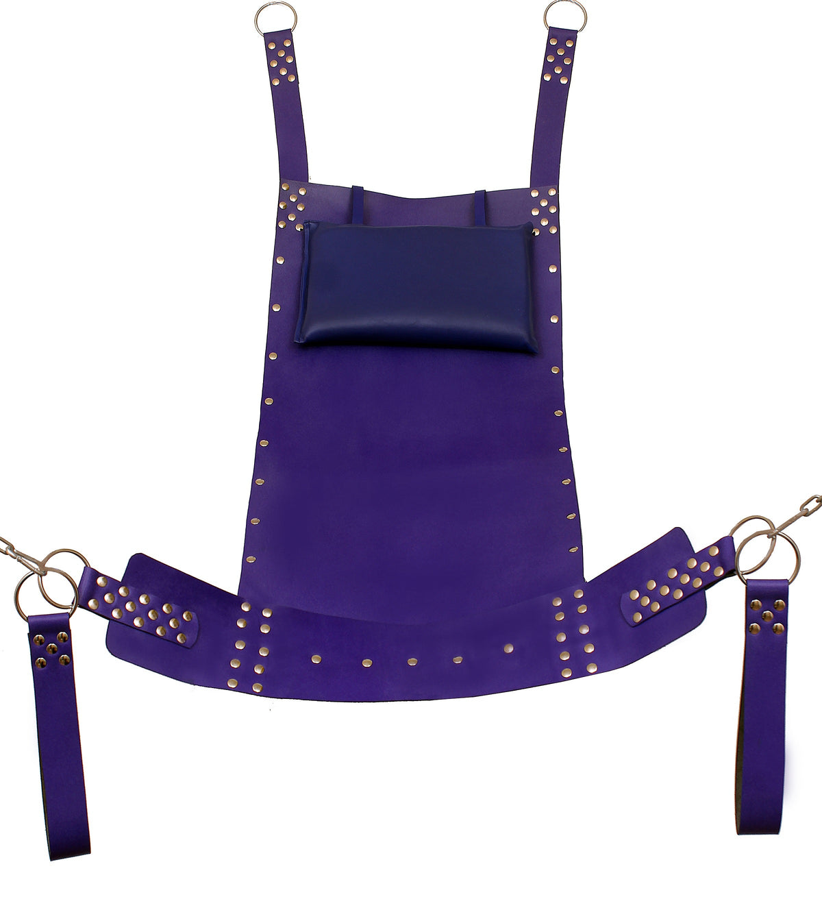 4 Points Leather Bondage Sex Swing