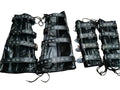 leather arm binder, leather leg binder, bondage arm binder, bondage leg binder, BDSM restraints, arm and leg restraints bdsm restraints