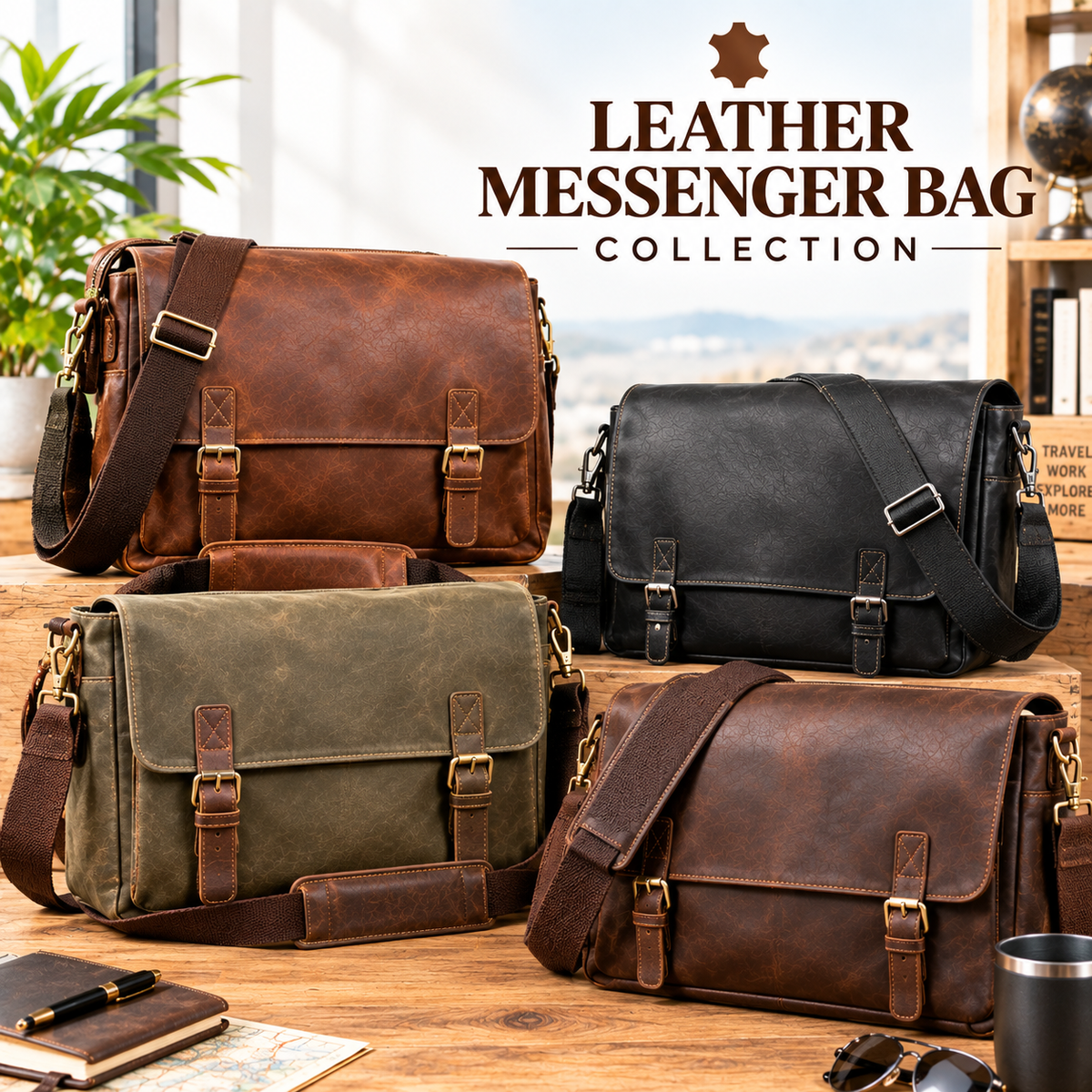 Handcrafted leather goods by The Wild Tanners