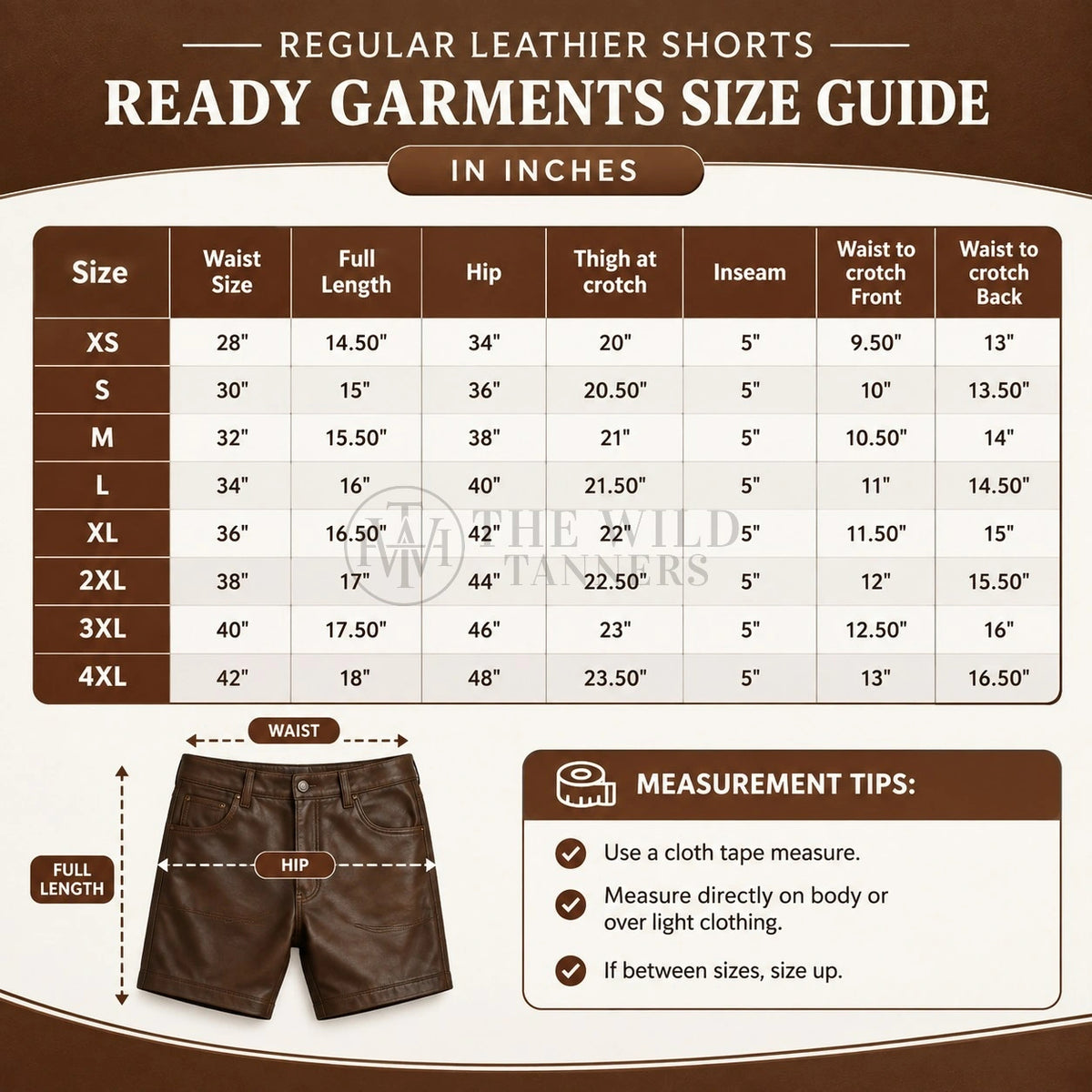 Leather Mens Bondage Shorts, view 4