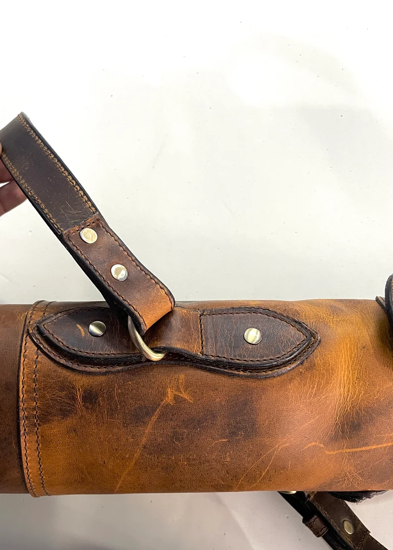 Handmade Leather Shotgun Scabbard, view 5
