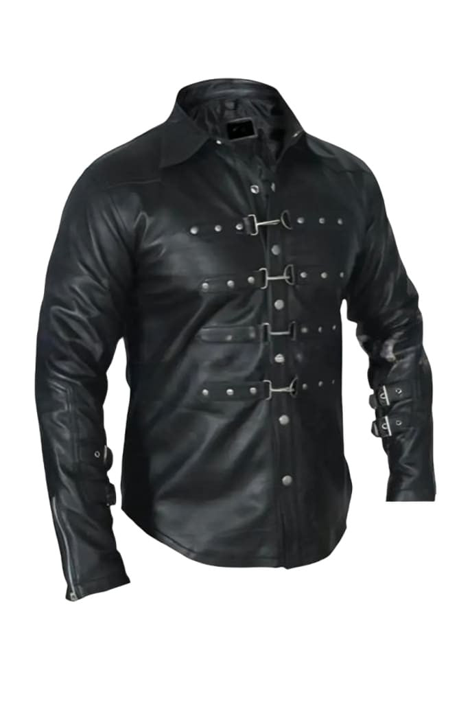 leather shirt, gay leather shirt, leather shirt  bdsm, bondage leather shirt, gay shirt, leather gay shirt