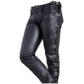 leather pants, leather BDSM Pants, Leather Bondage Pants, Gay Leather Pants, Leather pants mens