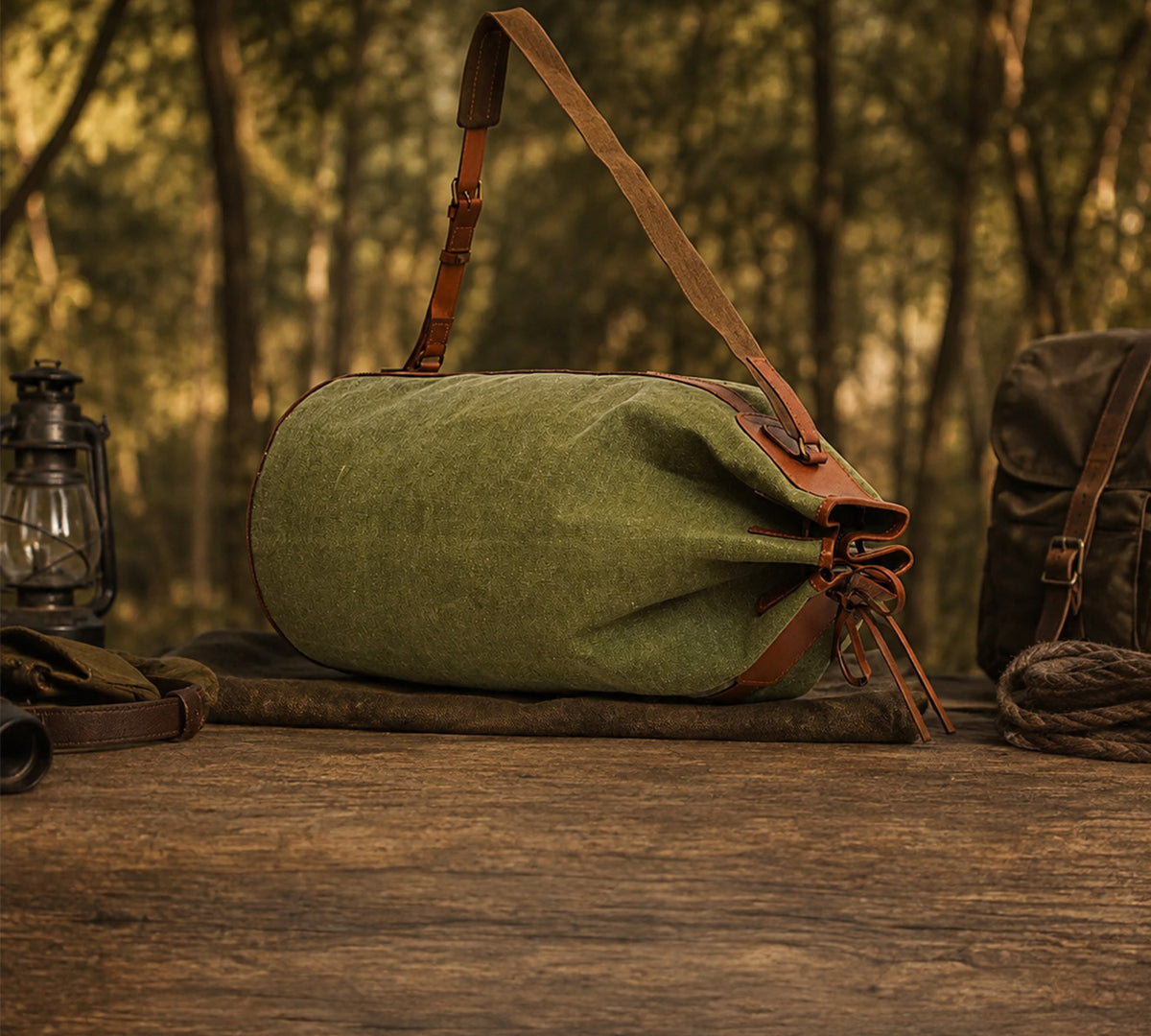 Leather Duffle Bags