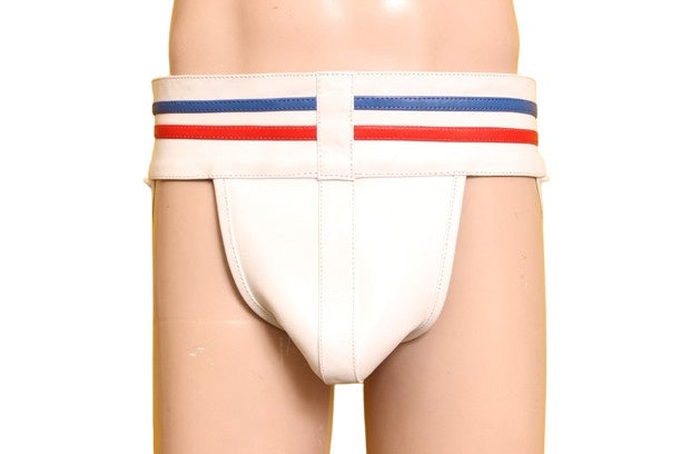 premium leather jockstrap, adjustable leather underwear, men’s leather jockstrap, BDSM jockstrap