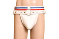 O-ring leather jockstrap, adjustable leather underwear, BDSM jockstrap, men’s fetish jockstrap