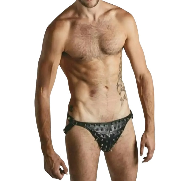 leather jockstrap, leather bondage jockstrap, bdsm jockstrap, leather Bondage underwear, Gay Leather Jockstrap, Gay Jockstrap, Gay Jockstrap Fetish