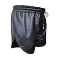 leather shorts, leather shorts bondage, leather shorts bdsm, leather gay shorts, gay leather shorts