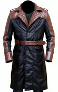 leather coat, leather blazer, leather long coat, leather trench coat, leather long coat, leather overcoat, genuine leather coat, cowhide leather coat