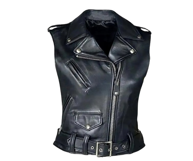 leather vest, gay leather vest, leather vest bdsm, bondage leather vest