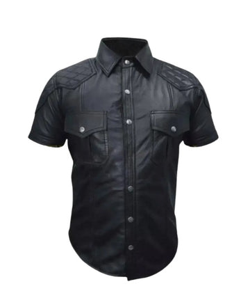 Genuine Leather Shirt for Men