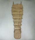 leather bondage sleepsack, full-body leather restraint, BDSM sleepsack, adjustable leather sleepsack
