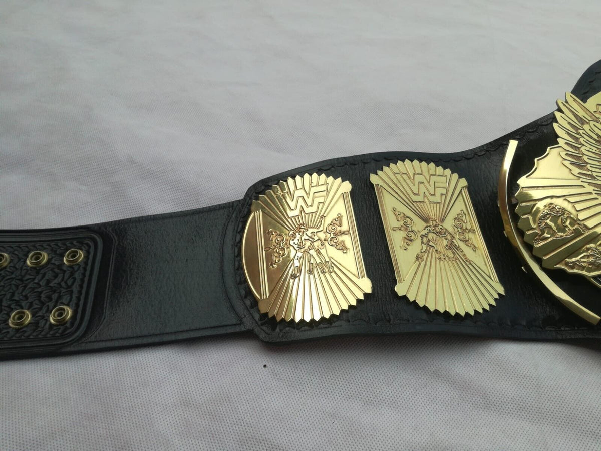 Authentic Winged Eagle Custom Championship Belts Replica in Brass, view 6