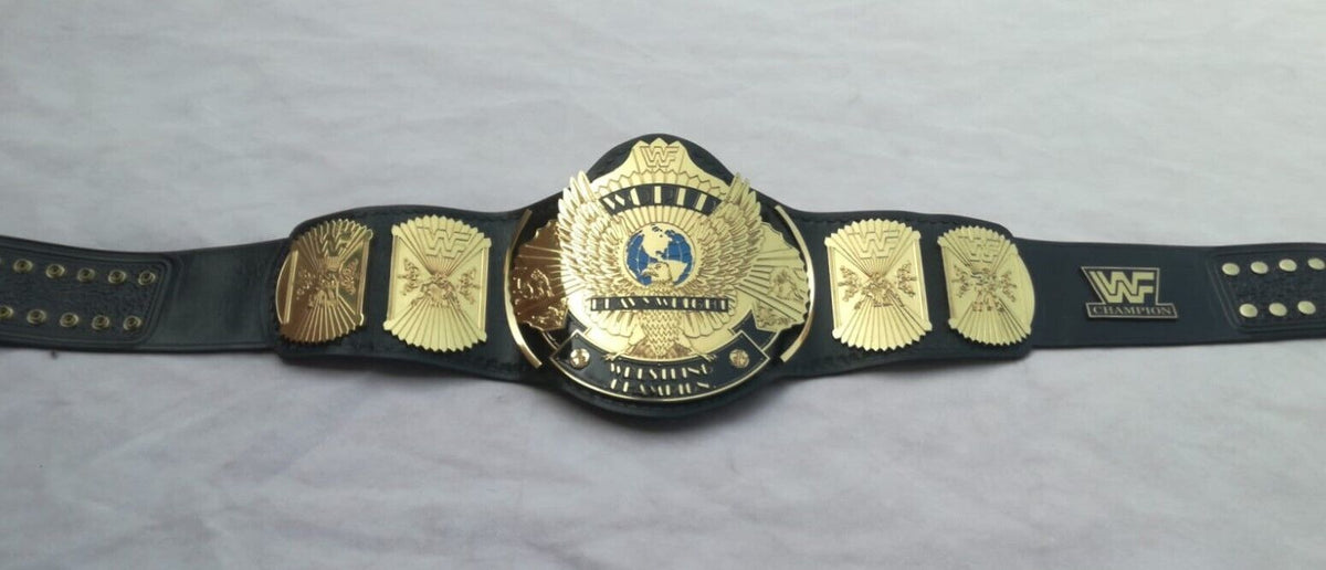 Authentic Winged Eagle Custom Championship Belts Replica in Brass, view 2