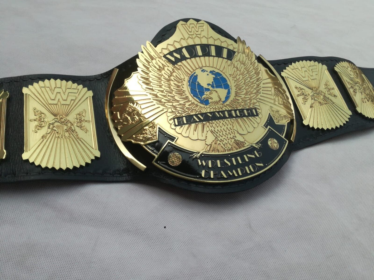 Authentic Winged Eagle Custom Championship Belts Replica in Brass, view 3