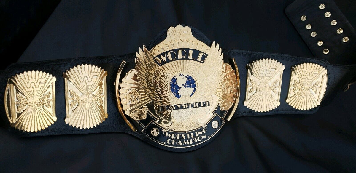 Custom Eagle Championship Belt with 24K Gold-Plated Plates, view 4