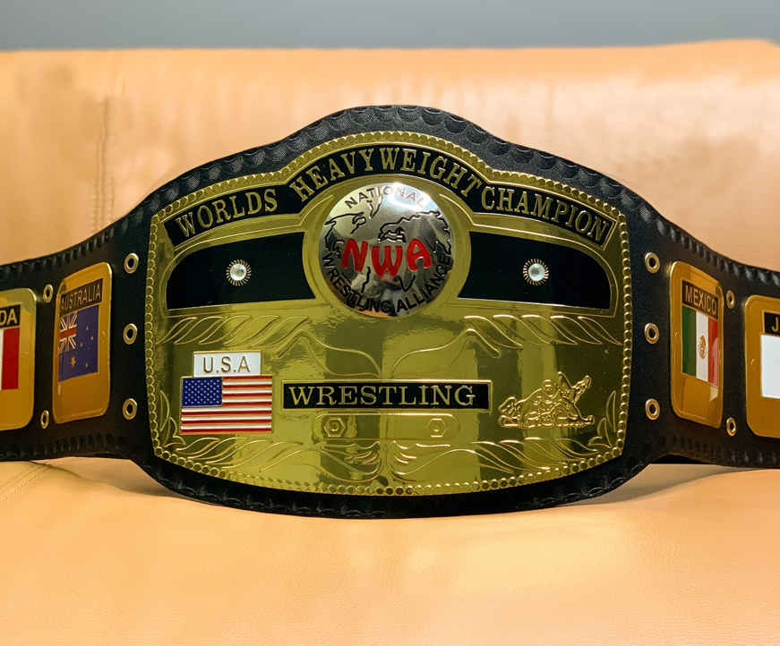 Domed Globe Heavyweight Championship Belt, view 3