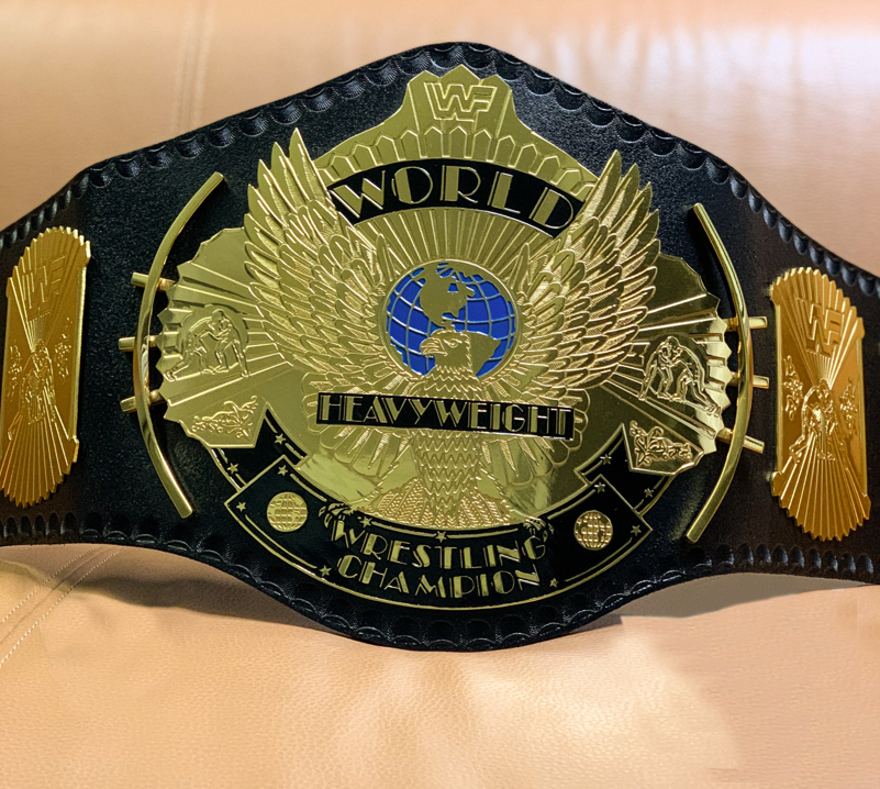 Eagle Replica Championship Belt with 2mm Brass Plates, view 3