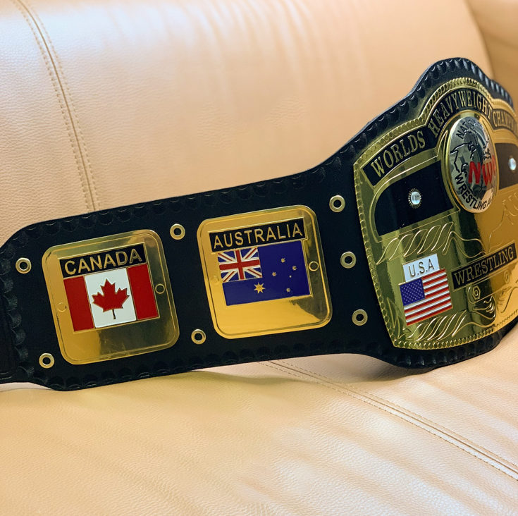 Domed Globe Heavyweight Championship Belt, view 5