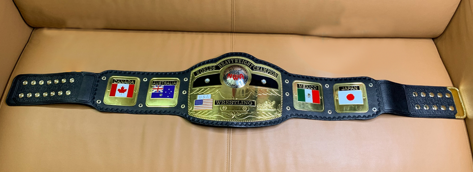 Domed Globe Heavyweight Championship Belt
