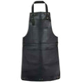 multi-pocket leather apron, leather apron
