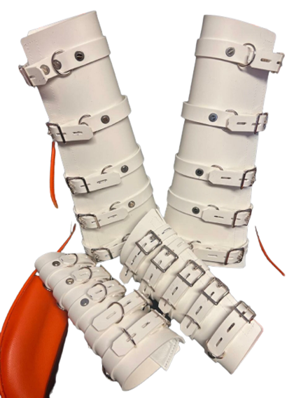 Leather Suspension Cuffs for BDSM Play